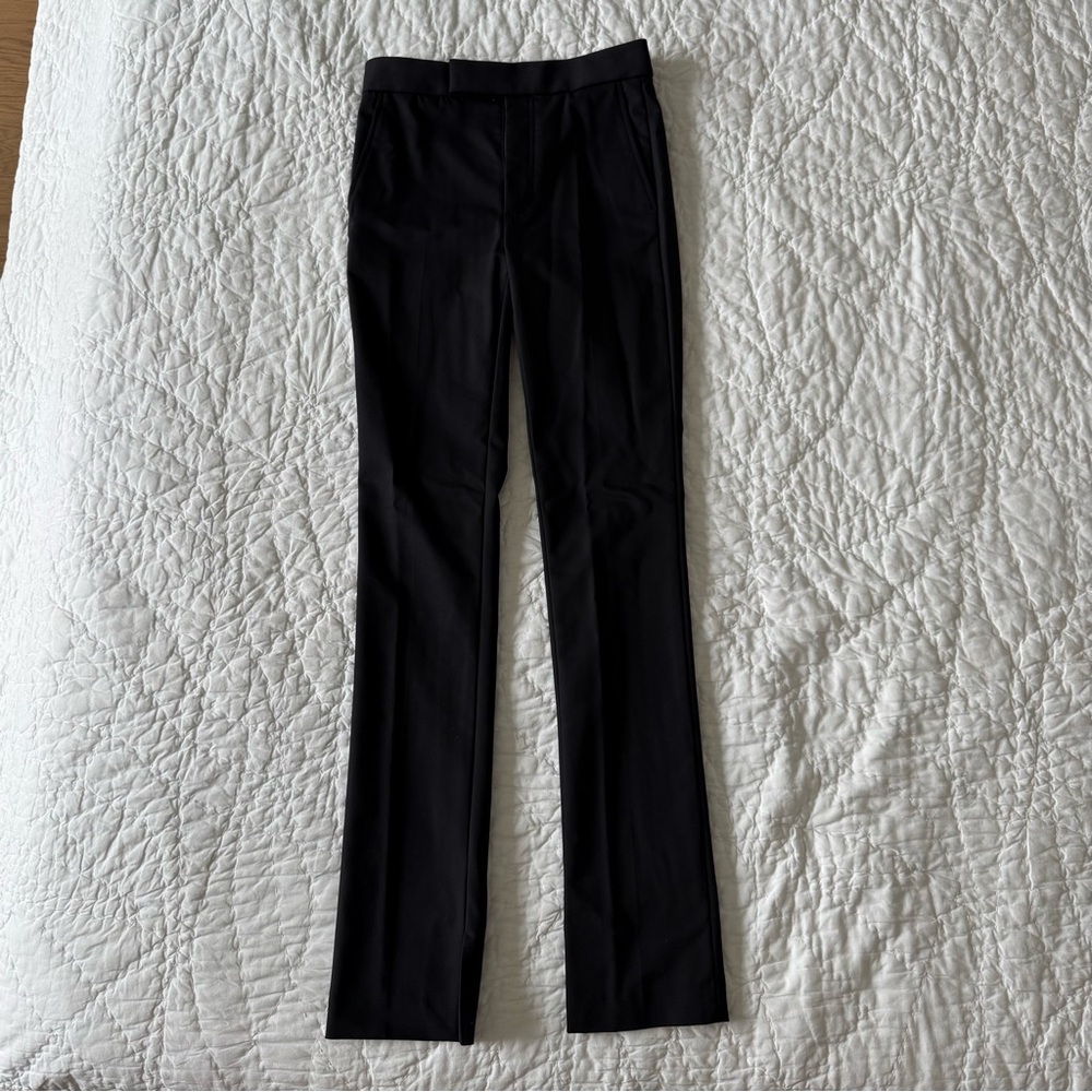 Helmut Lang Black Straight Pants